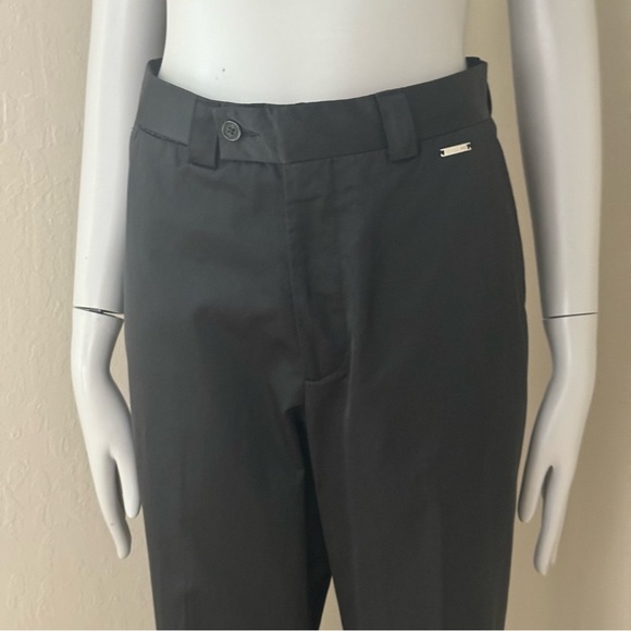 VERSACE Vintage Satin High Waist Black Pants - Picture 5 of 16